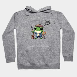 Frog Artist Hoodie